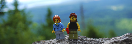 LEGO on vacation… Day 11: Hiking