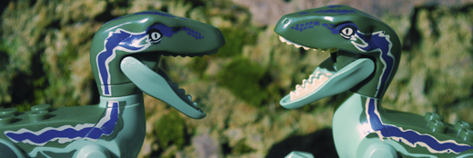 LEGO vs FLego: Raptor Edition!