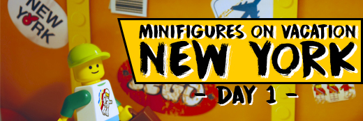 Minifigures on Vacation – New York (Day 1)