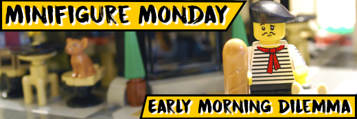 Minifigure Monday – Early Morning Dilemma