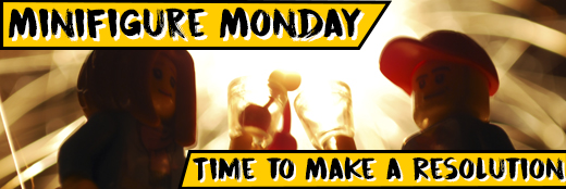Minifigure Monday – Time to Make a Resolution