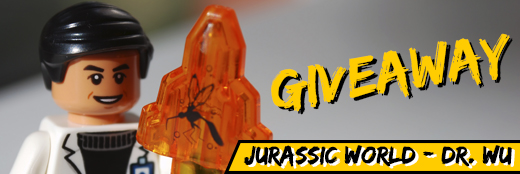 Jurassic World – Dr. Wu GIVEAWAY!!!