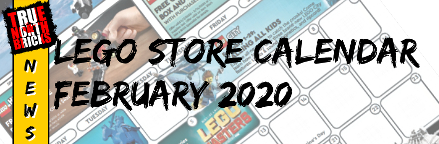 February 2020 Store Calendar