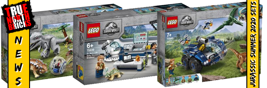 Jurassic World Summer 2020 Sets