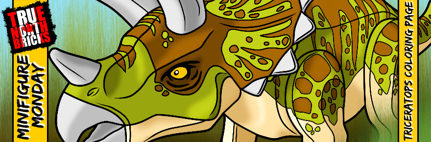 Triceratops Minifigure Monday