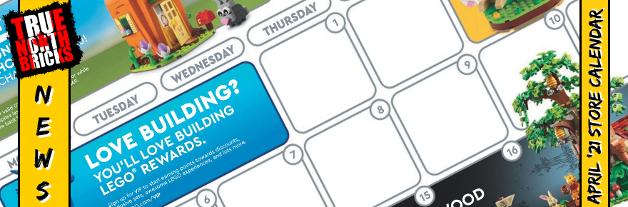 April 2021 Store Calendar