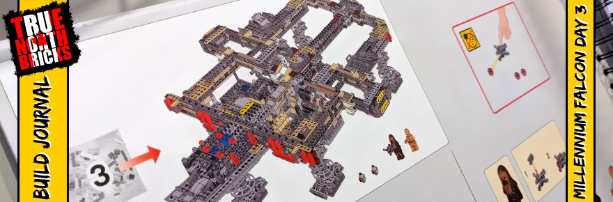 Millennium Falcon Day 3 Build Journal