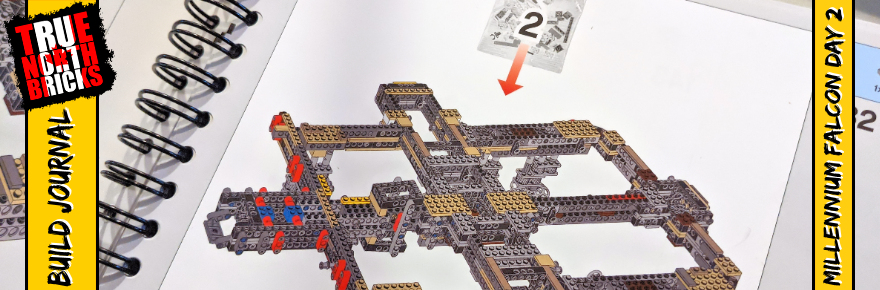 Millennium Falcon Day 2 (Build Journal)