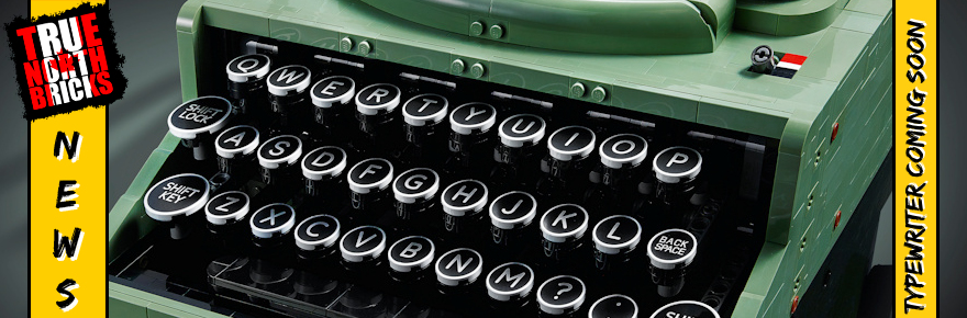 LEGO® Ideas Typewriter Coming Soon