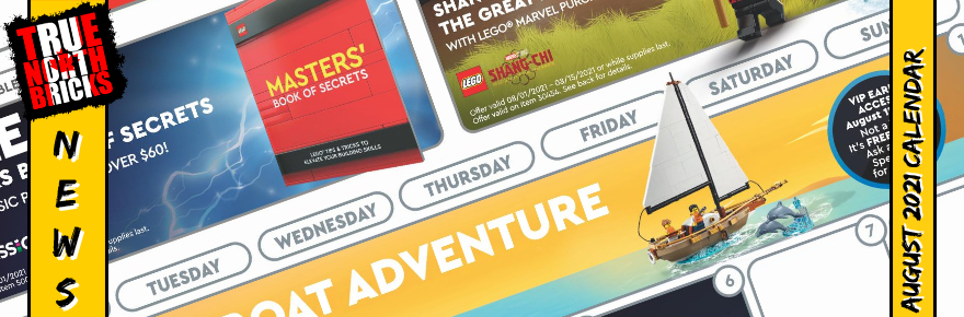 August 2021 Calendar Rundown (Updated)