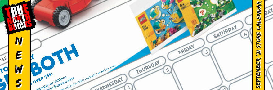 September 2021 Store Calendar