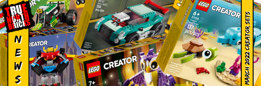 March 2022 Creator 3-in-1 Sets