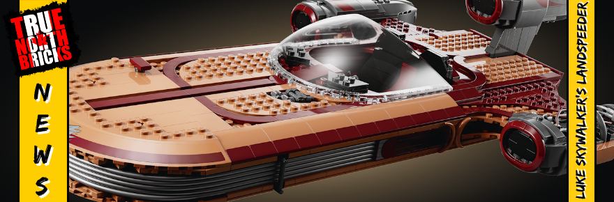 UCS Luke Skywalker’s Landspeeder (75341) Revealed