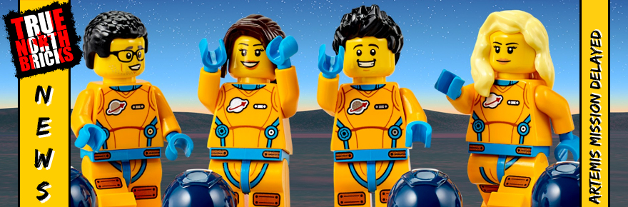 Artemis Minifigure Mission Delayed