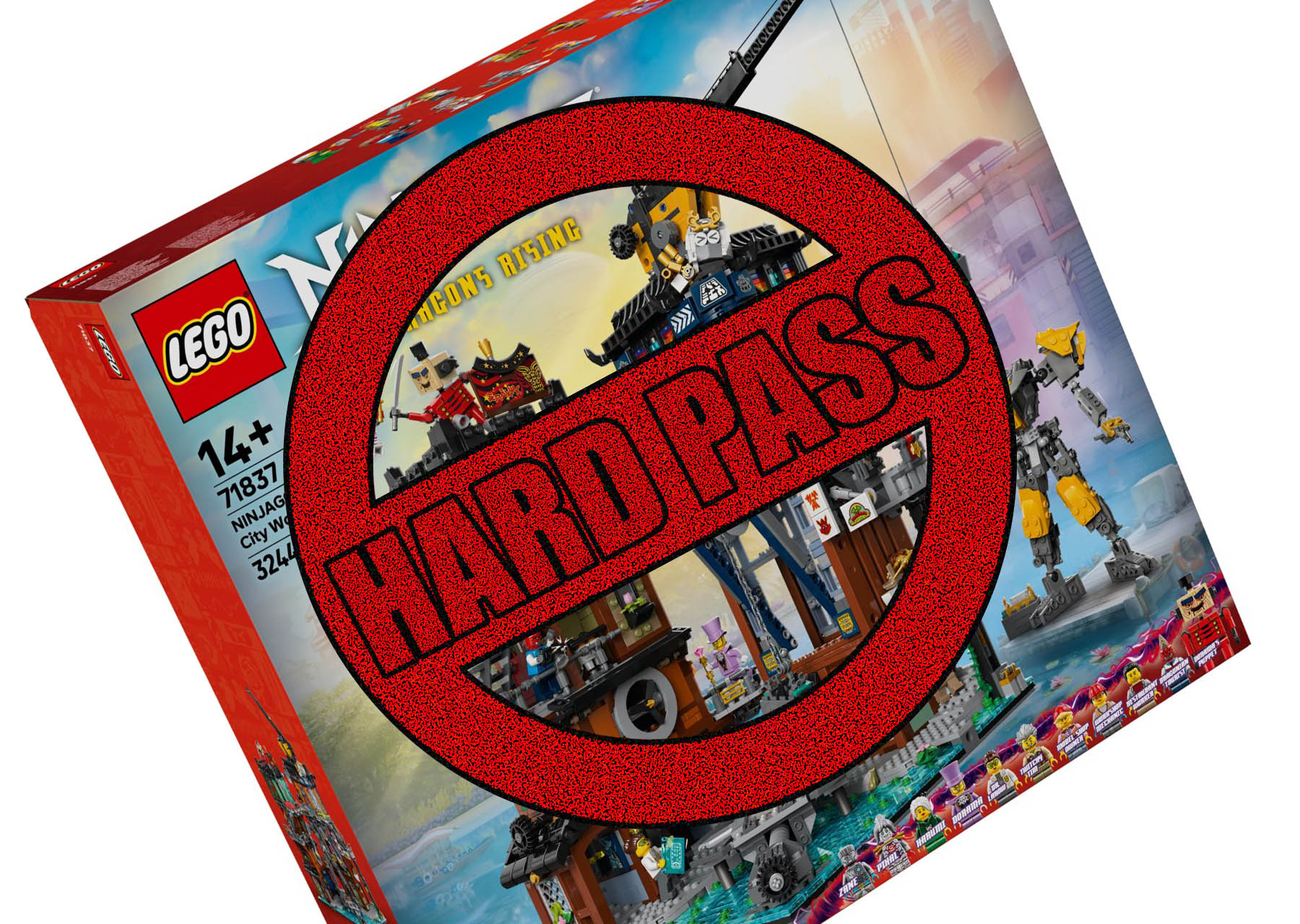 Ninjago City is going downhill